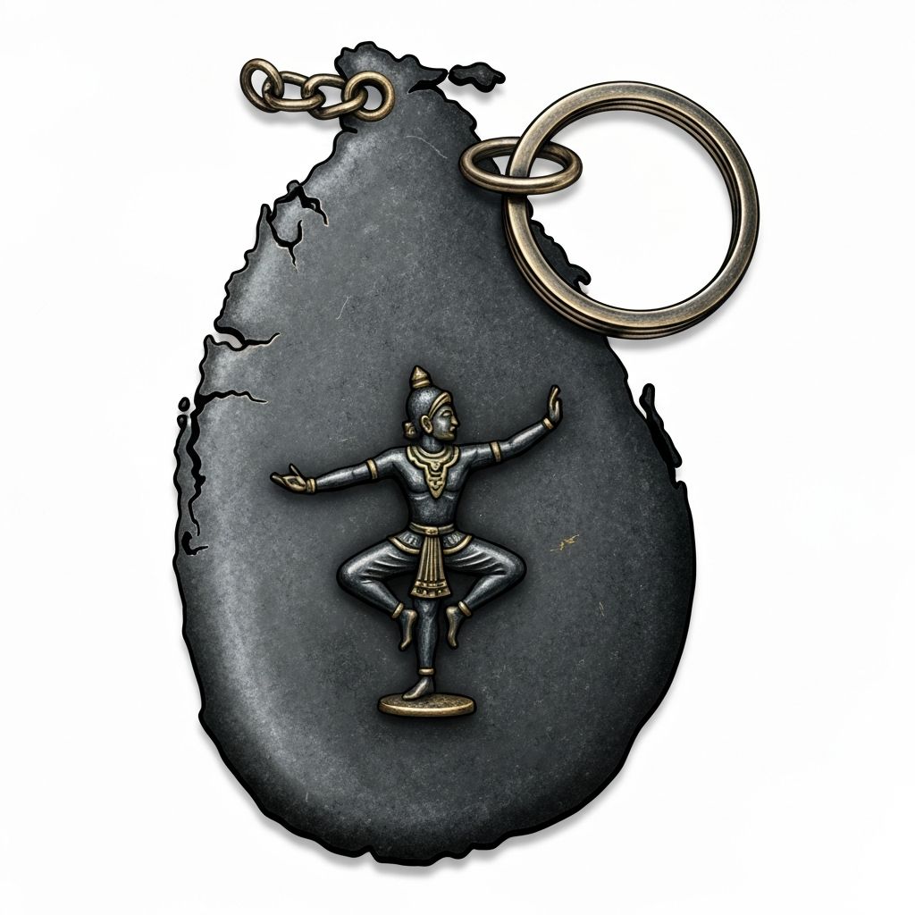 The special keychain from Sri Lanka
